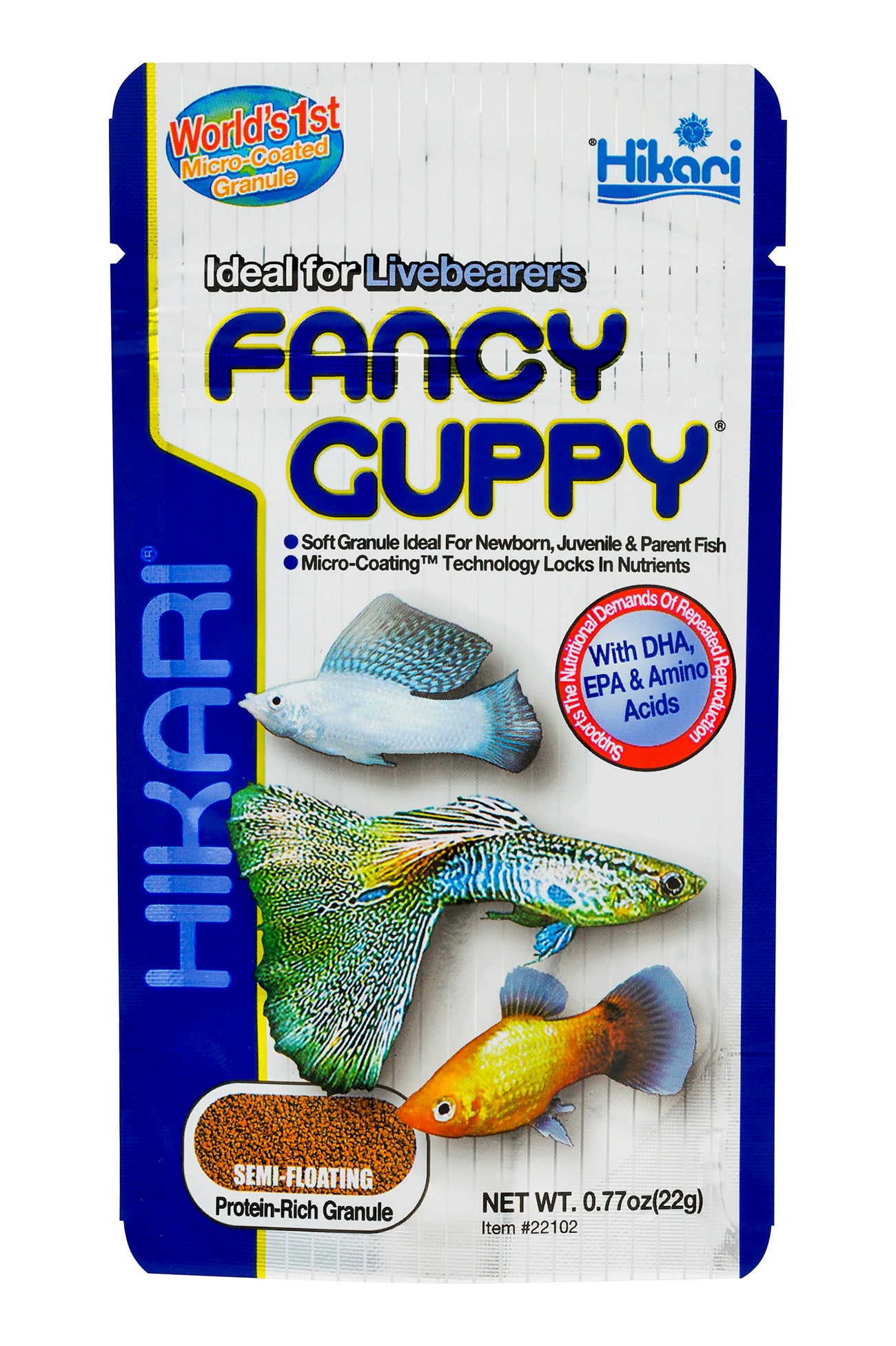 Fancy Guppy Food 22g