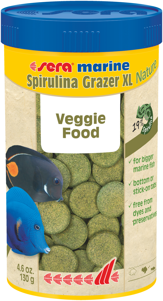 sera marine Spirulina Grazer XL Nature