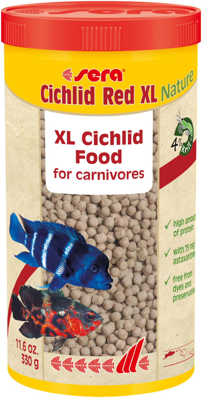 sera Cichlid Red XL Nature