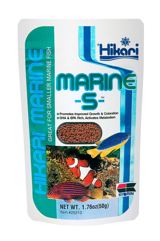 Marine S pellet food 1.76oz.