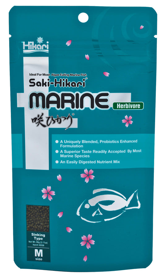 Saki-Hikari Marine Herbivore 3.17oz.