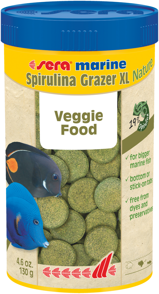 sera marine Spirulina Grazer XL Nature