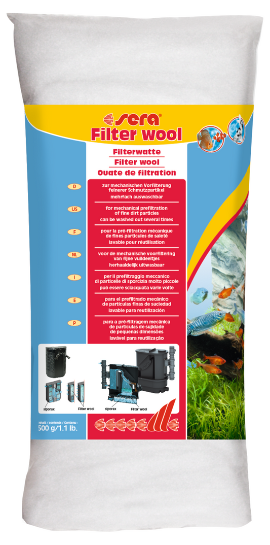 sera filter wool