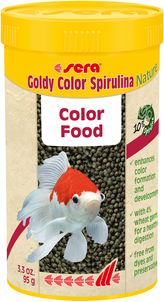 sera Goldy Color Spirulina Nature